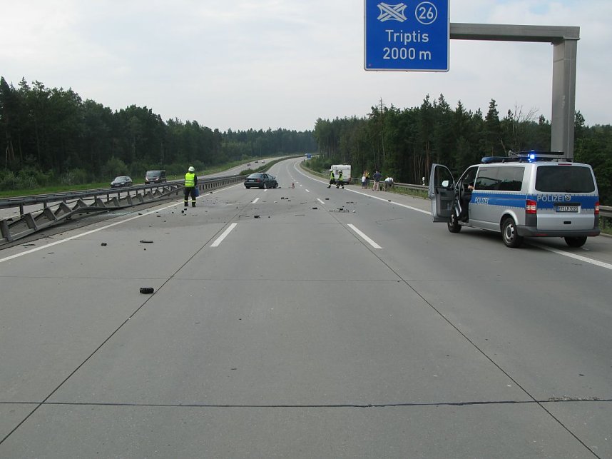 Falschfahrer verursacht Unf&auml;lle