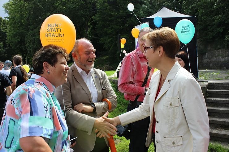 Zeichen gegen Rechts gesetzt