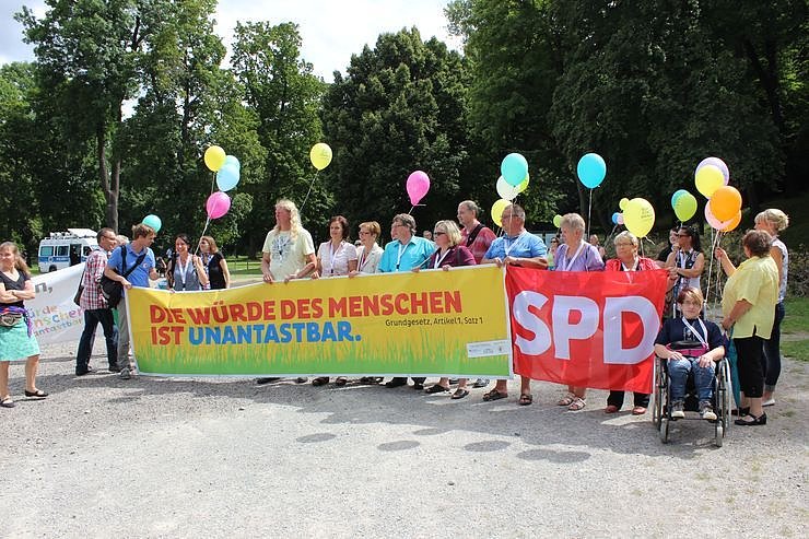 Zeichen gegen Rechts gesetzt