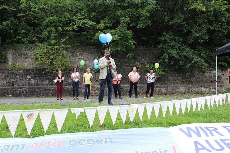 Zeichen gegen Rechts gesetzt