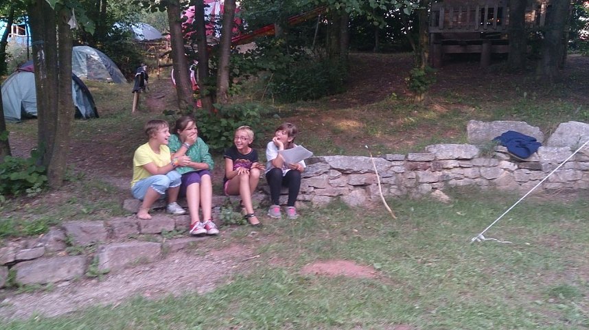 Spiel und Spa&szlig; im Camp