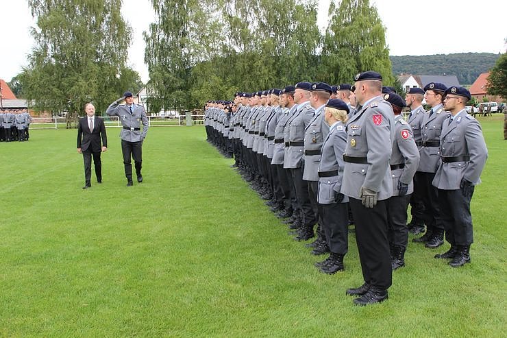 Vereidigung in der Patengemeinde
