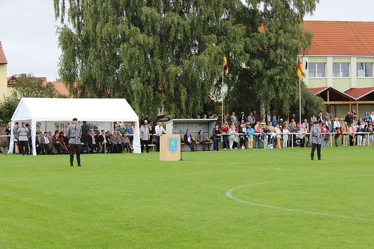 Vereidigung in der Patengemeinde