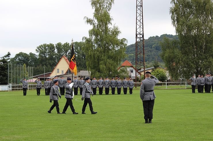 Vereidigung in der Patengemeinde