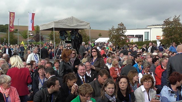 Angela Merkel in Leinefelde