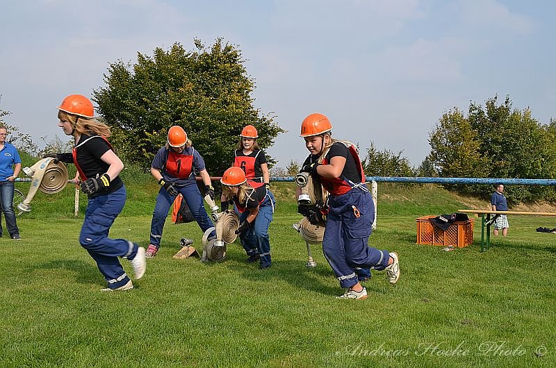 22. Kreisausscheid der Jugendfeuerwehren in Hohenebra