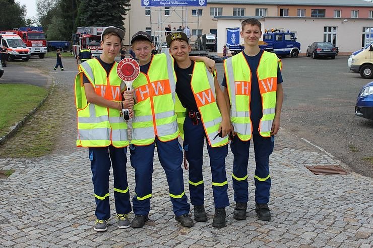 THW famili&auml;r gefeiert