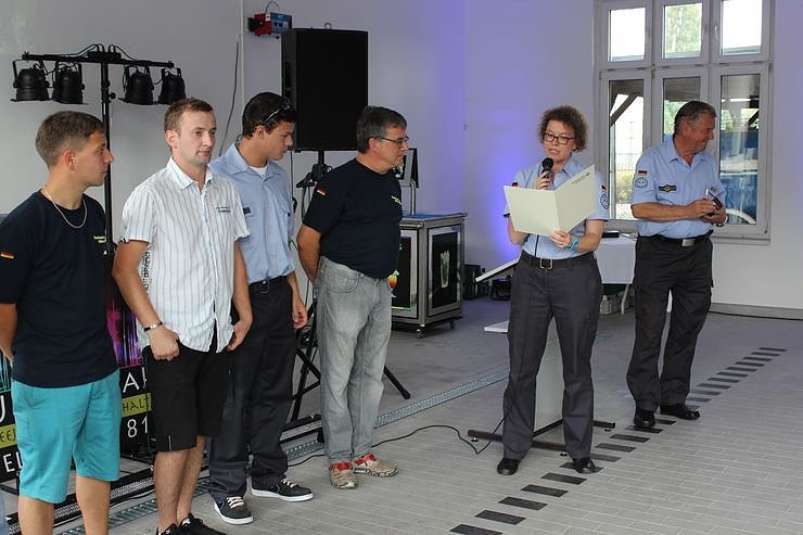 THW famili&auml;r gefeiert