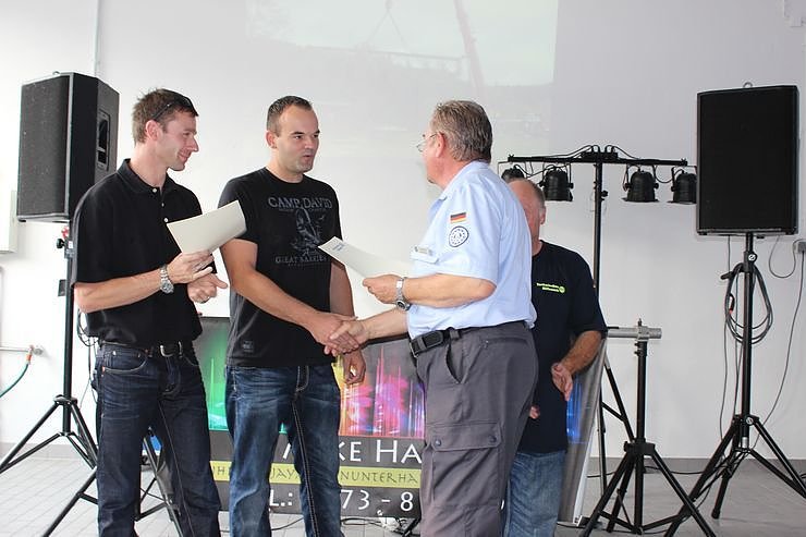 THW famili&auml;r gefeiert