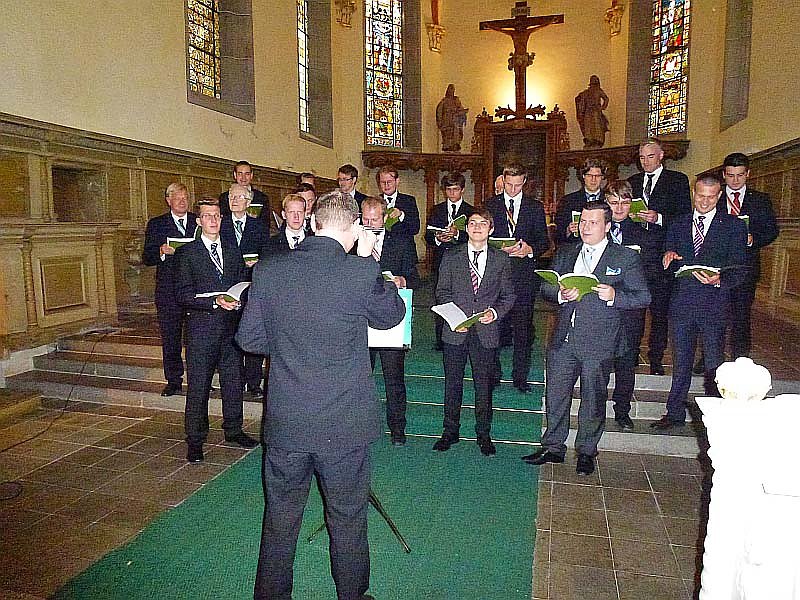 Chorkonzert der "Deutschen S&auml;ngerschaft"