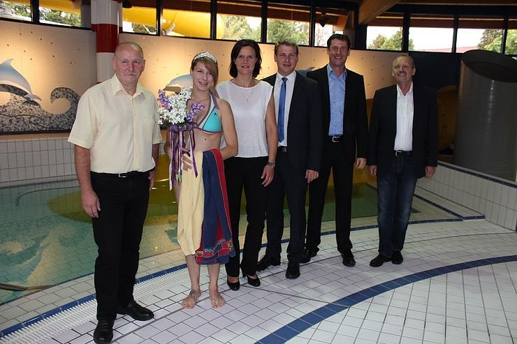 Riesenrutsche in Betrieb