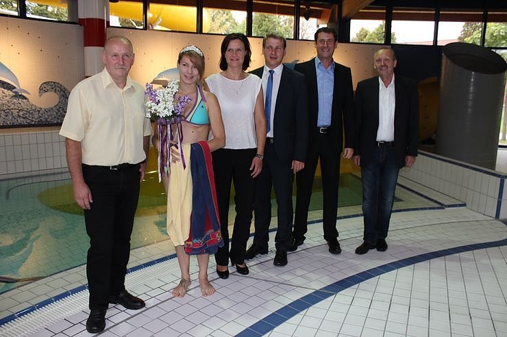 Riesenrutsche in Betrieb