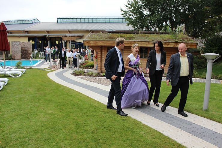 Viel Grund zum Feiern in der Therme