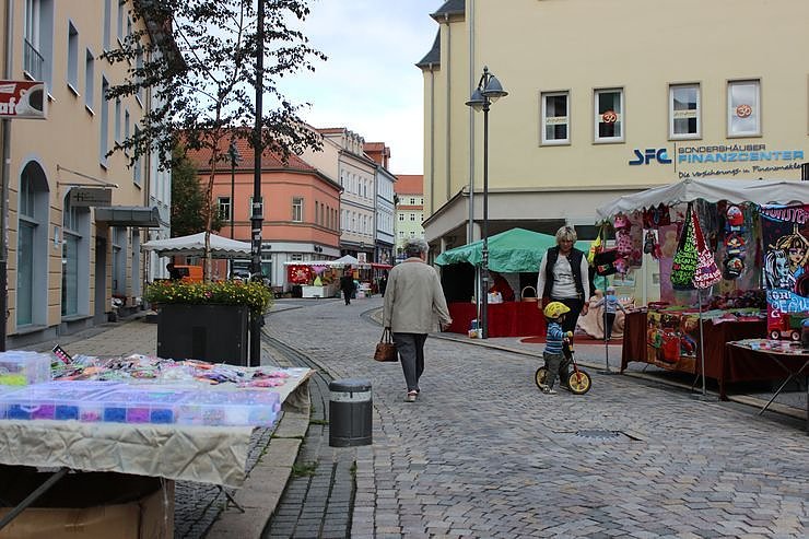 Besuch beim Pflanzenmarkt lohnt