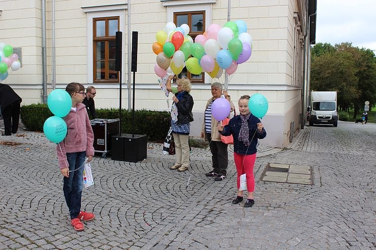 Ballons f&uuml;r den Frieden