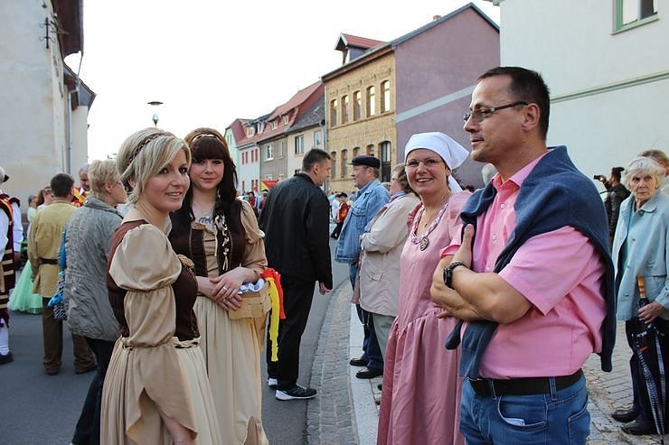 Bauernheer zog durch Bad Frankenhausen