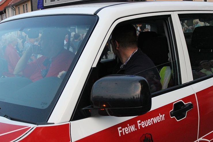 Bauernheer zog durch Bad Frankenhausen