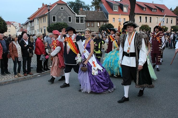 Bauernheer zog durch Bad Frankenhausen