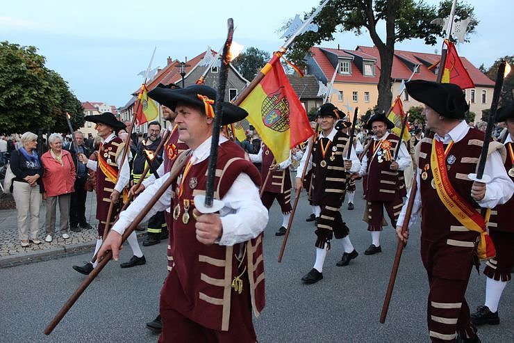Bauernheer zog durch Bad Frankenhausen
