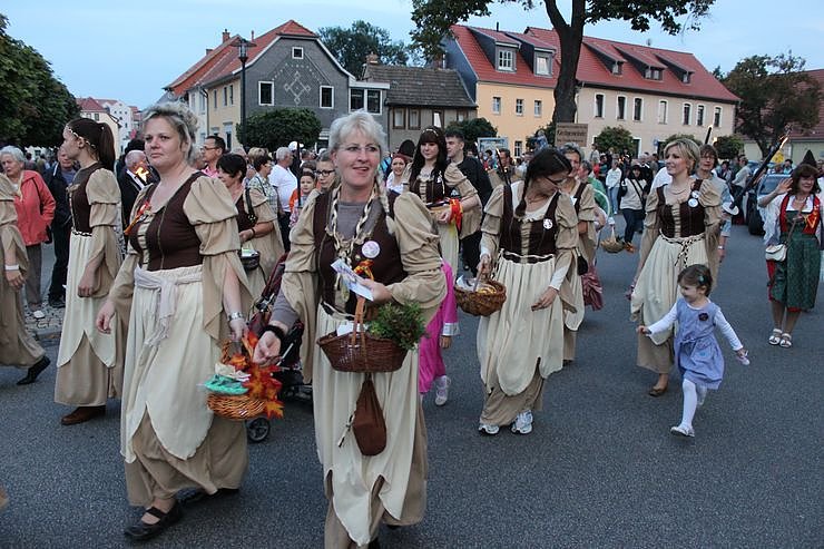 Bauernheer zog durch Bad Frankenhausen