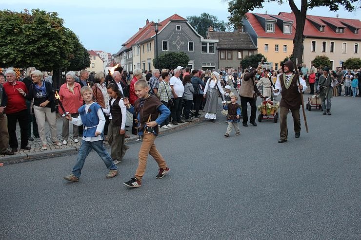 Bauernheer zog durch Bad Frankenhausen