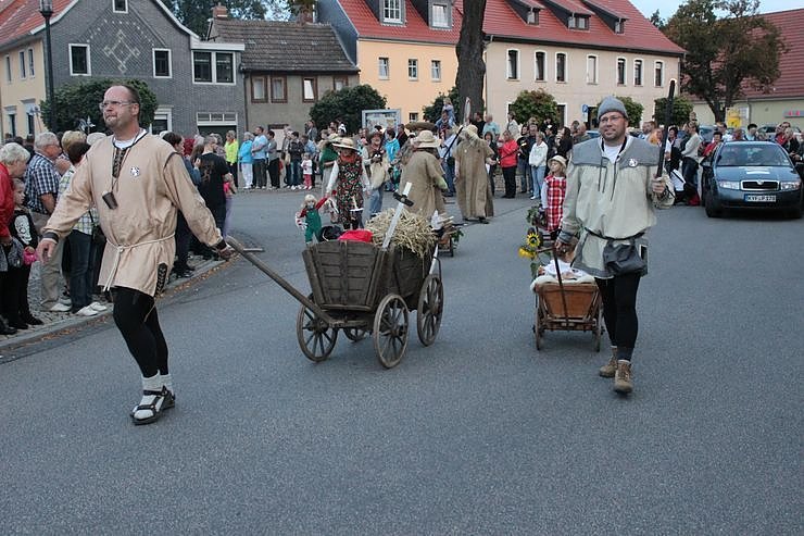 Bauernheer zog durch Bad Frankenhausen