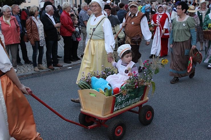 Bauernheer zog durch Bad Frankenhausen