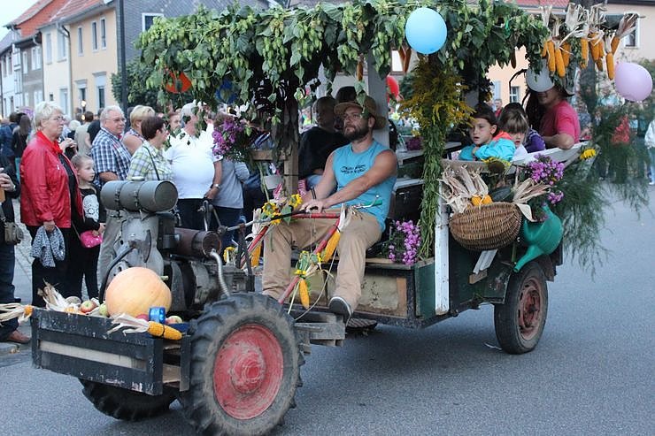 Bauernheer zog durch Bad Frankenhausen