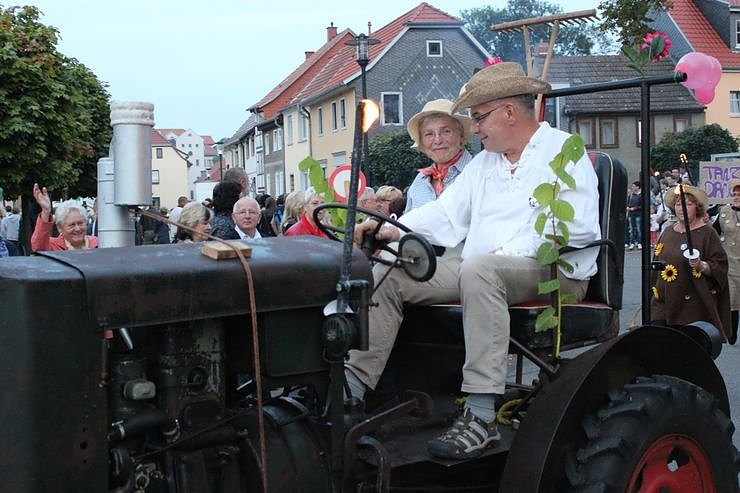 Bauernheer zog durch Bad Frankenhausen