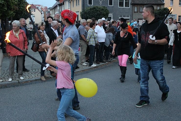 Bauernheer zog durch Bad Frankenhausen
