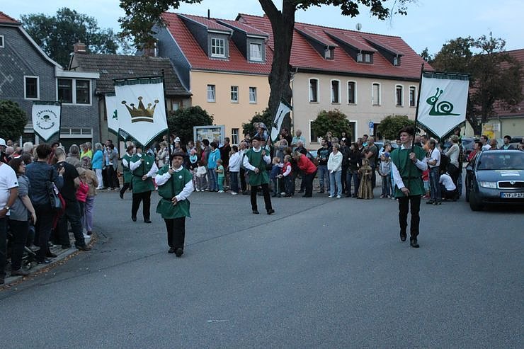 Bauernheer zog durch Bad Frankenhausen