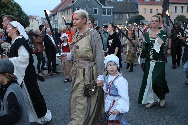 Bauernheer zog durch Bad Frankenhausen