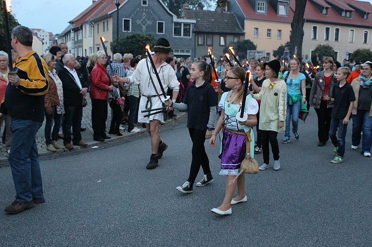 Bauernheer zog durch Bad Frankenhausen