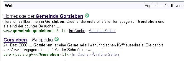 Sehensw&uuml;rdigkeiten Gorsleben