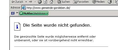 Sehensw&uuml;rdigkeiten Gorsleben