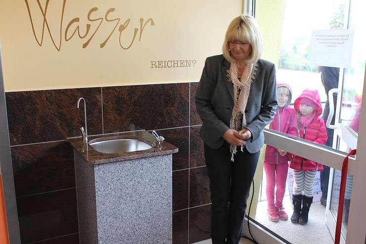 Ein Trinkbrunnen f&uuml;r die Grundschule