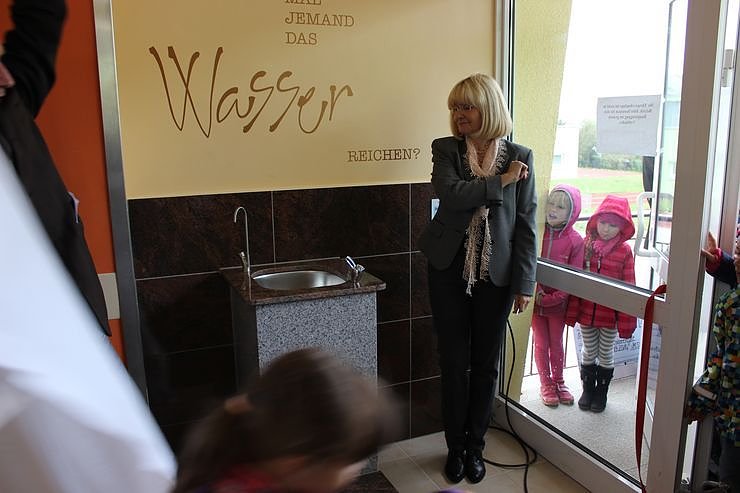 Ein Trinkbrunnen f&uuml;r die Grundschule