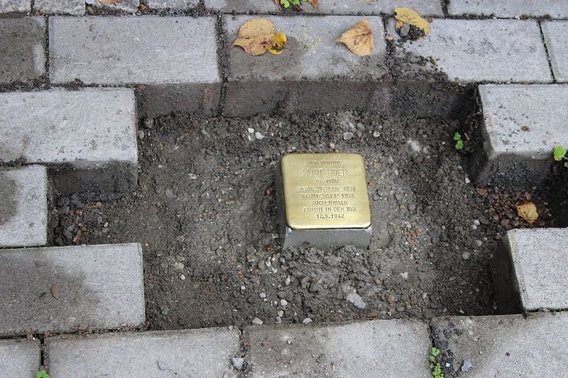 Stolpersteine in Sondershausen verlegt