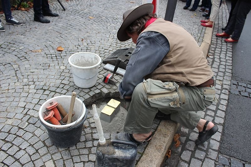 Stolpersteine in Sondershausen verlegt