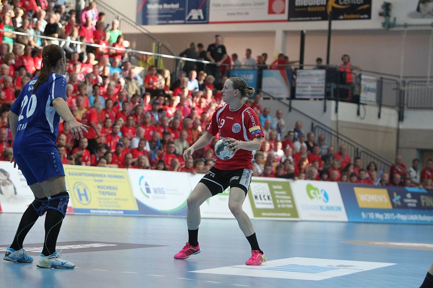 THC gewinnt erstes Champion League Spiel klar mit 33:20