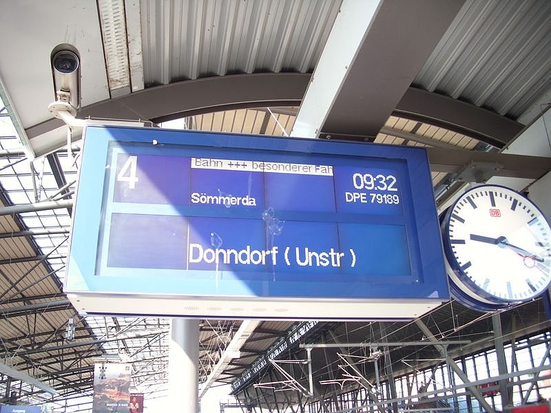 Exkursion zur Arche Nebra mit dem Zug