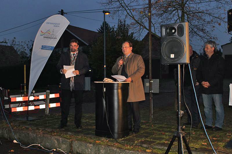 Erdgasnetz nun offiziell angeschlossen