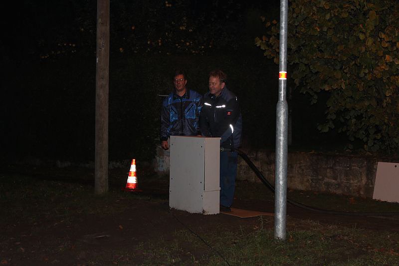 Erdgasnetz nun offiziell angeschlossen