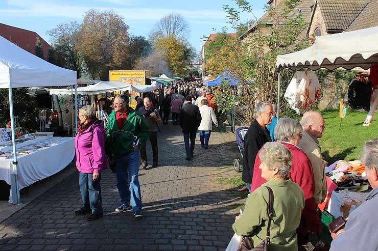Gedr&auml;nge auf dem Martinsmarkt