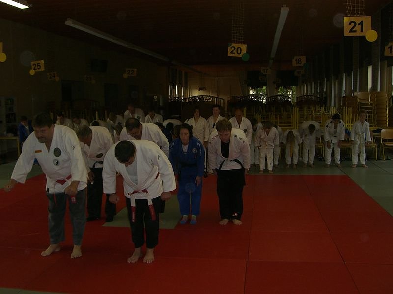 In den Ferien trainiert