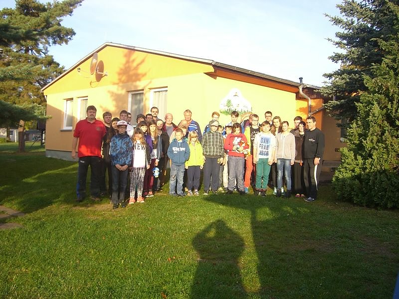 In den Ferien trainiert