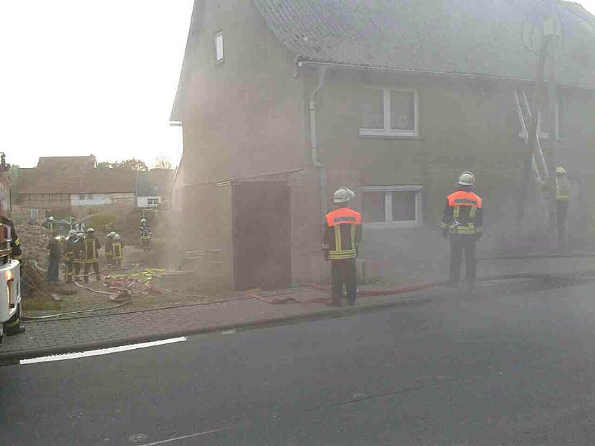 Feuerwehr probt den Ernstfall