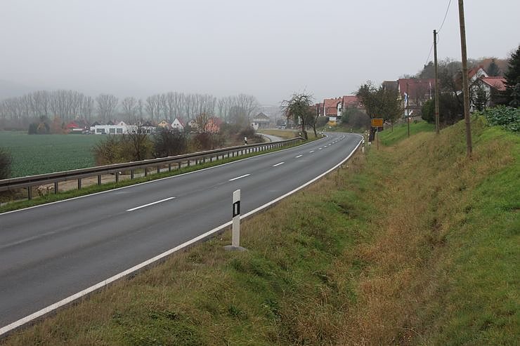 Auf dem Unstrut-Werra-Radweg unterwegs