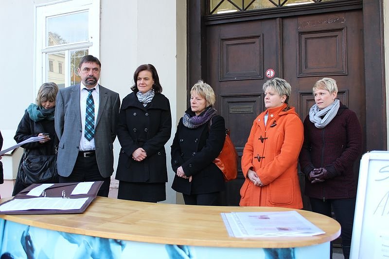 Nein zu Gewalt an Frauen