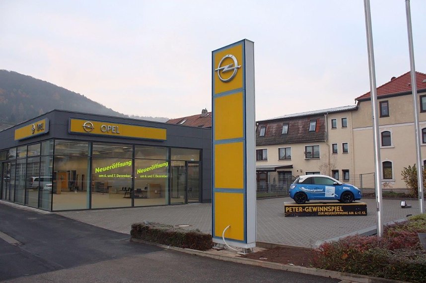 Umparken in Sondershausen